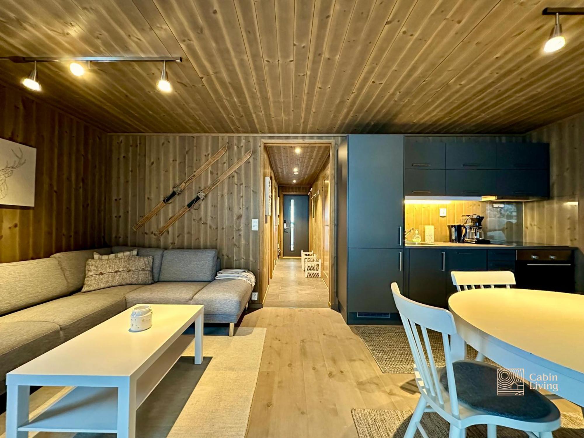 Modern Ski-In Out Apartment At Sjusjoen Extérieur photo